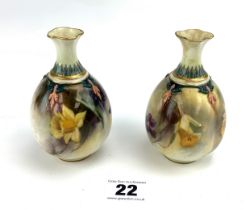 Pair of R. Worcester vases