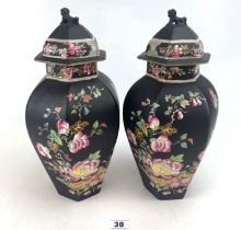 Pair of Adams vases