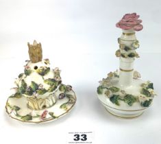 China scent bottle & potpourri