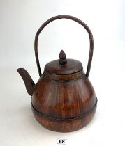 Chinese wooden teapot