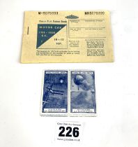 Motor Fuel Ration Book