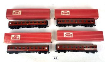 4 Hornby coaches