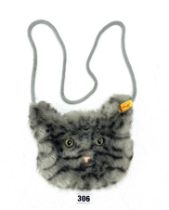 Steiff cat purse
