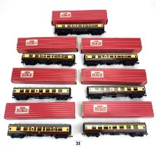 7 Hornby coaches