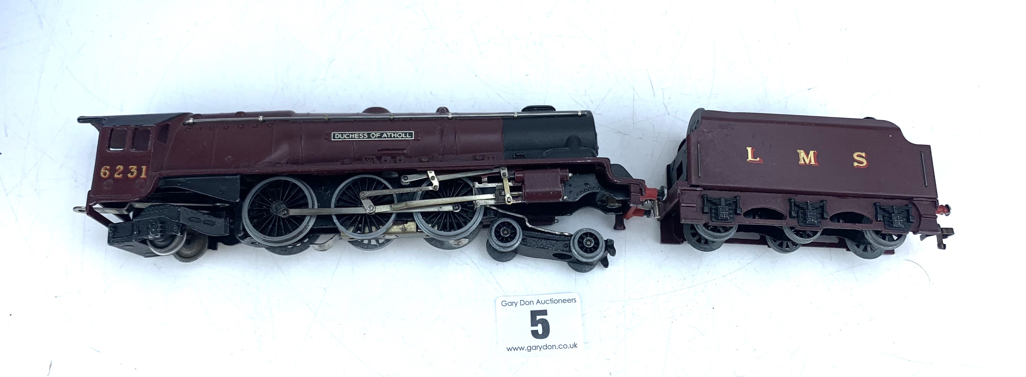 Hornby loco & tender - Image 2 of 4
