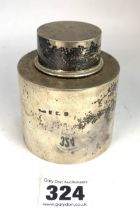 Silver canister