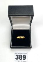 22k gold ring