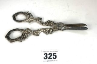 Silver grape scissors