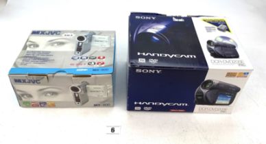 2 digital camcorders