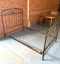 Cast iron bedstead