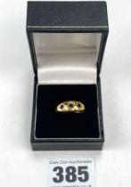 18k gold ring