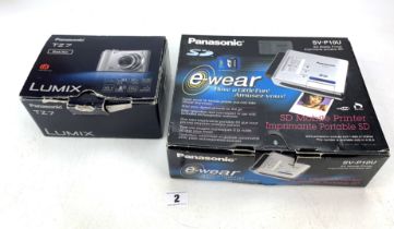 Panasonic camera & printer
