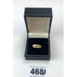 18k gold ring