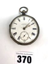 Silver pocket watch