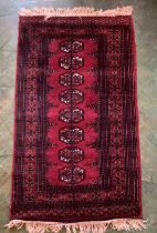 Red/black rug