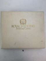 Royal Wedding First Day Covers