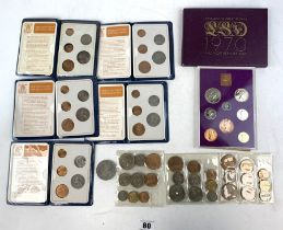 Assorted UK coins
