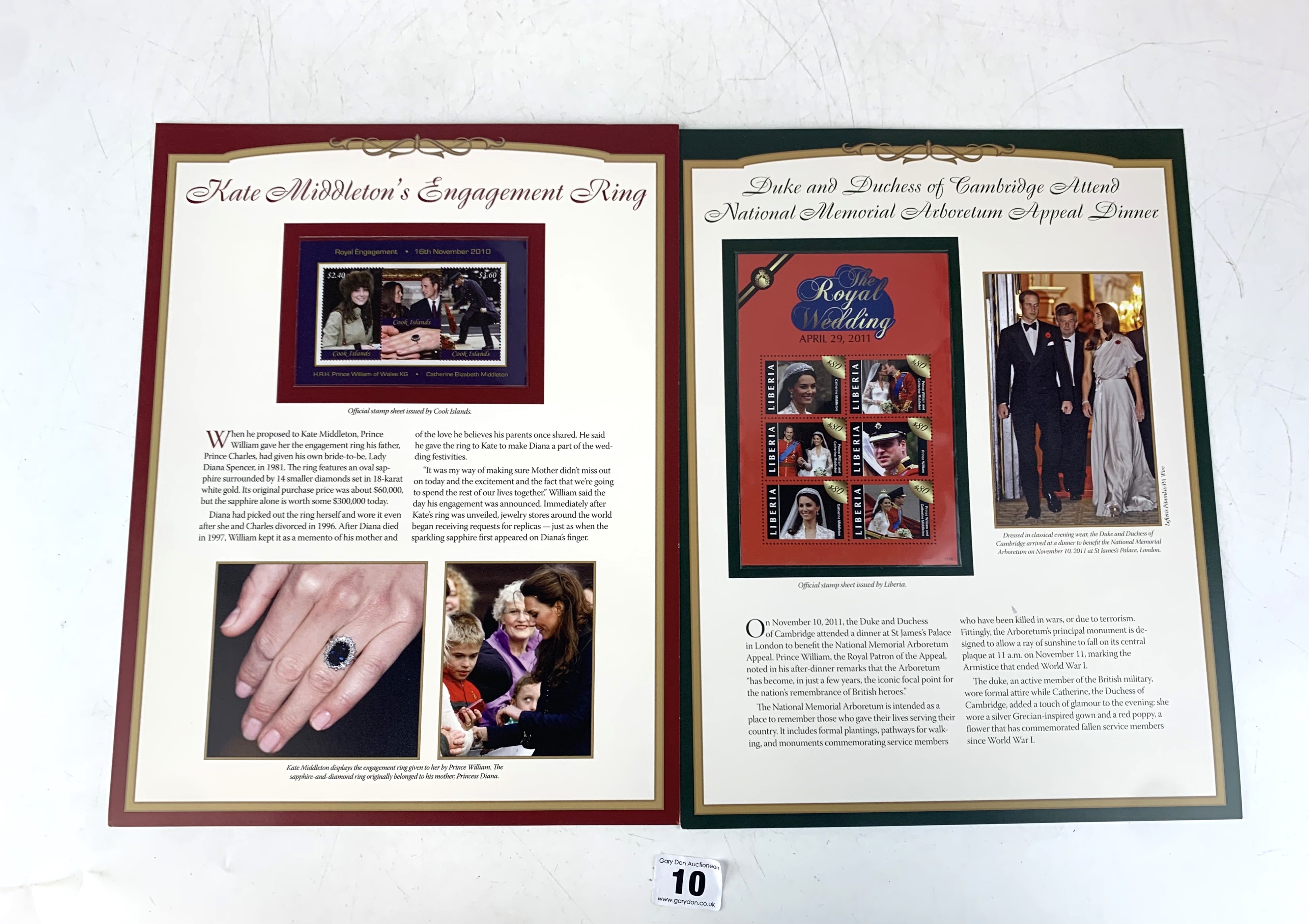 William & Kate royal stamps - Image 4 of 4