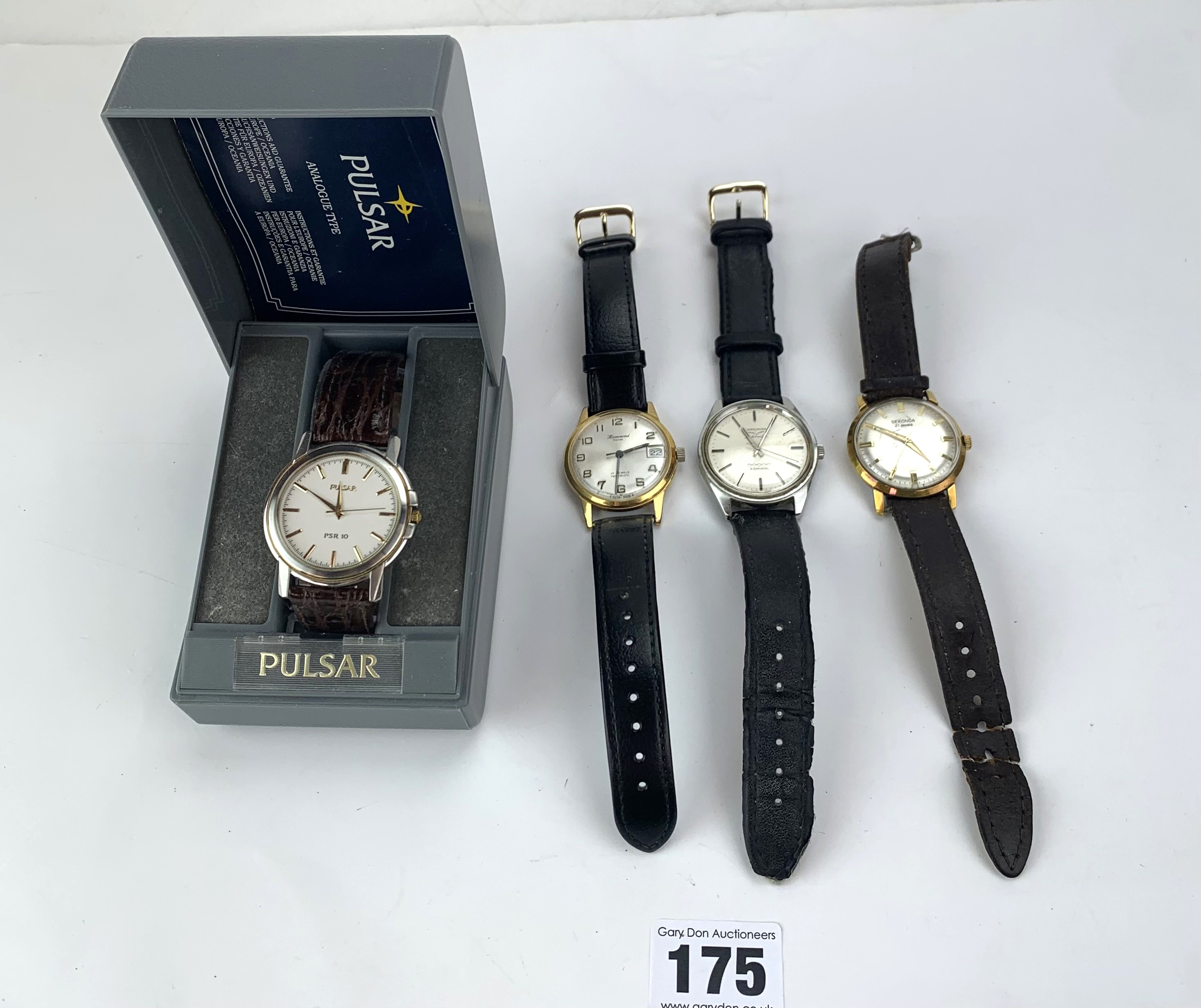 4 gents watches