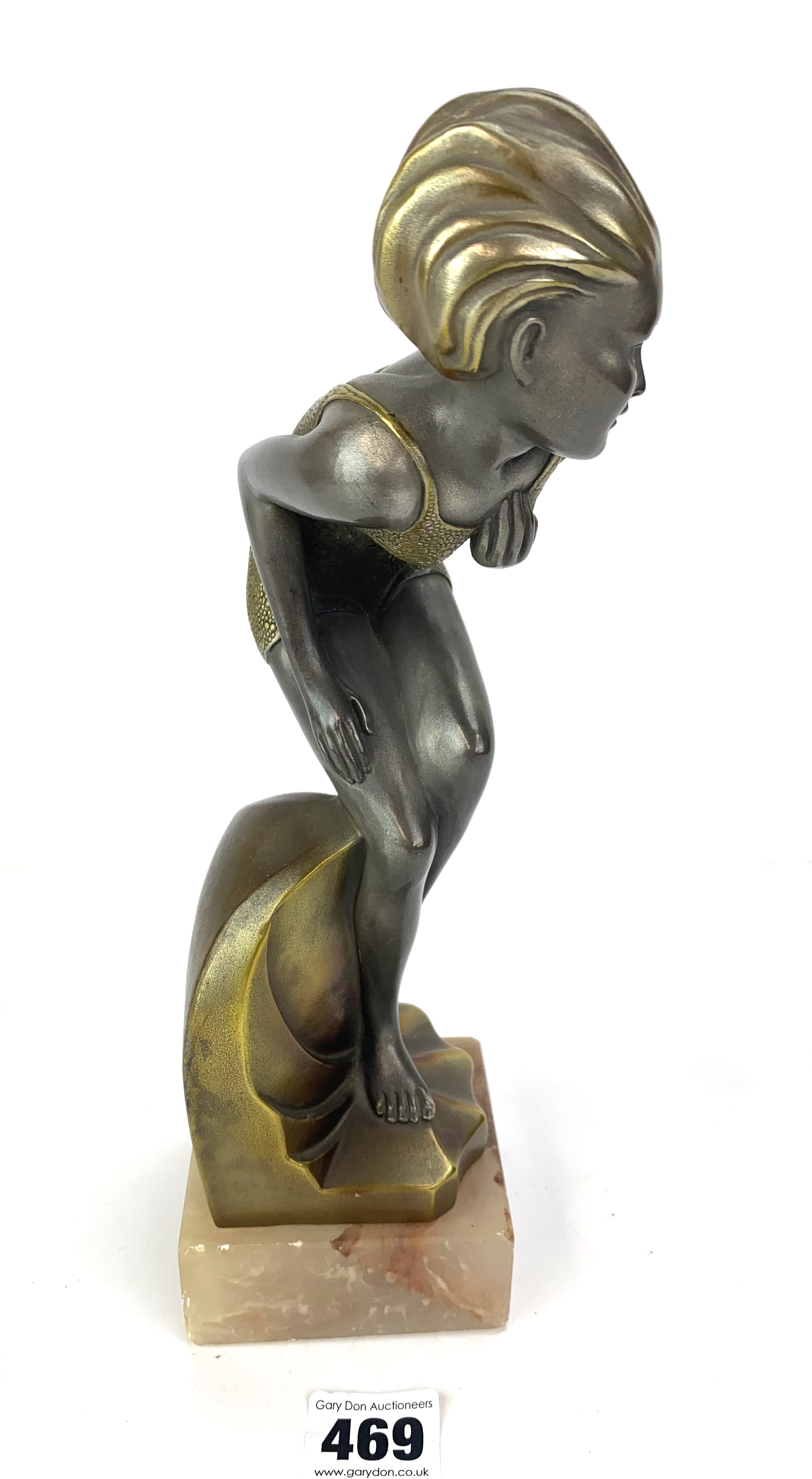 Art Deco figure - Image 3 of 6