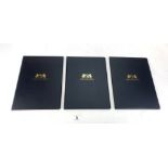 3 Harrington & Byrne stamp folders