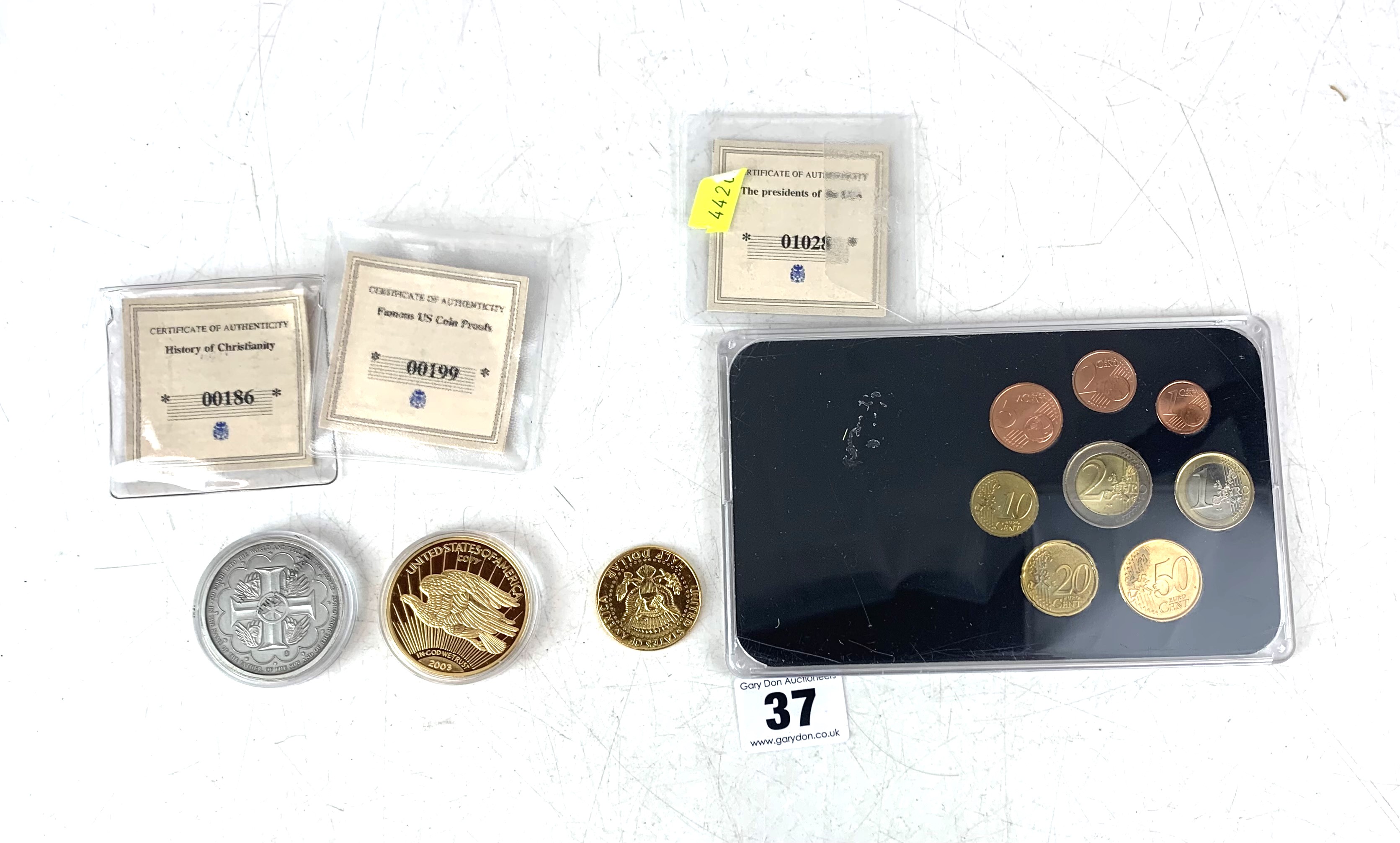 US & Euro coins - Image 2 of 2