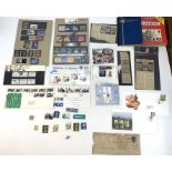 Assorted stamps and first day covers