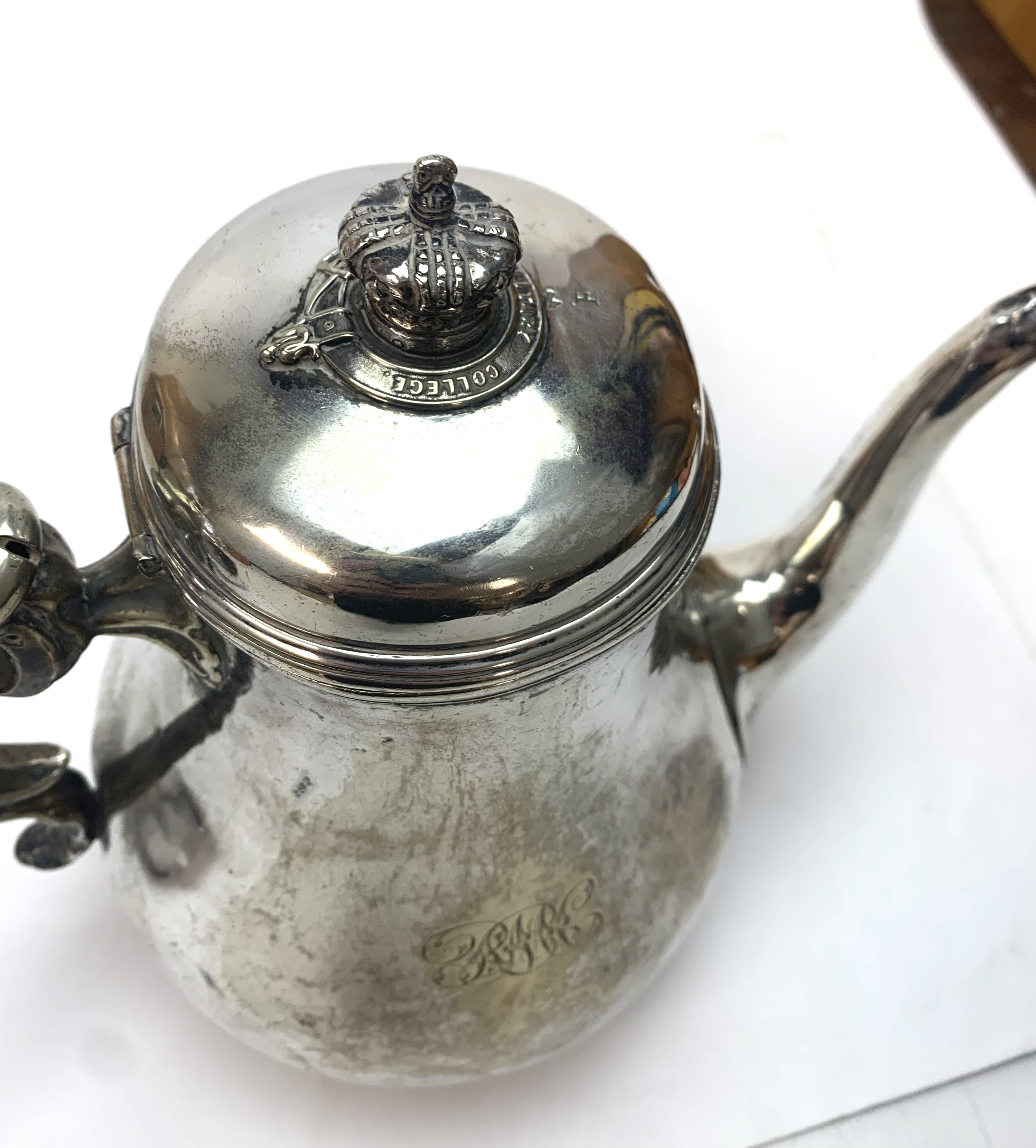 Royal Military College tea and coffee pots - Image 6 of 13