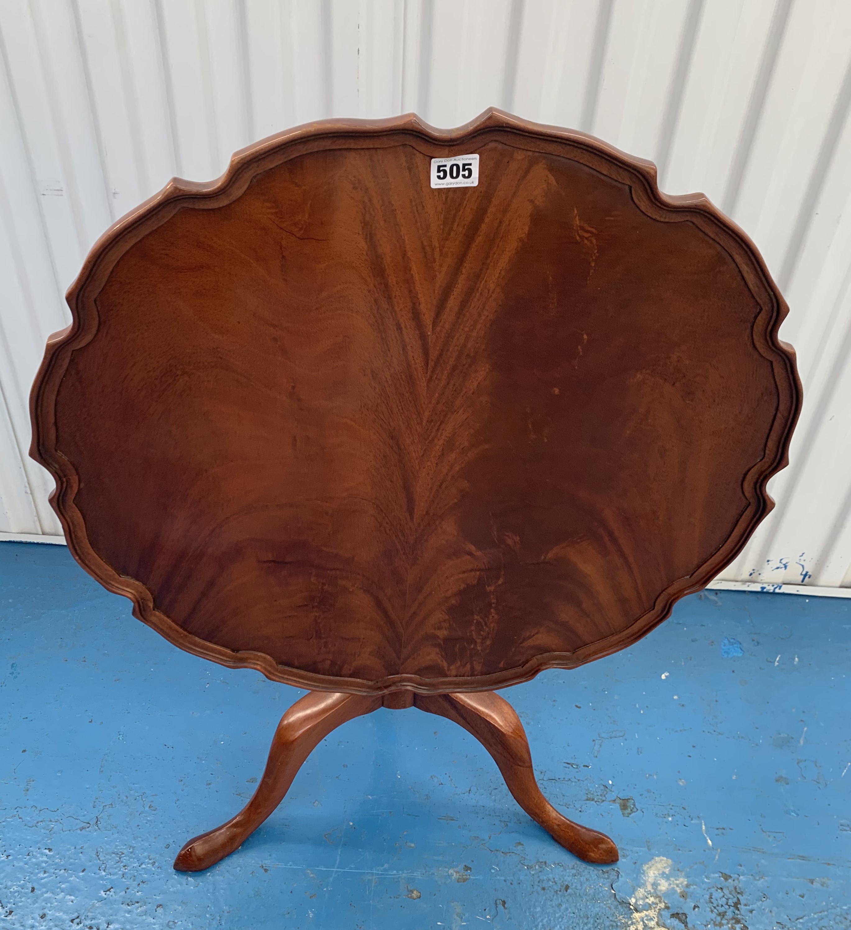 Tilt top table