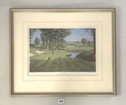 Ltd Ed golf print