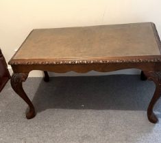 Walnut coffee table