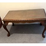 Walnut coffee table