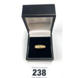 18k gold diamond ring