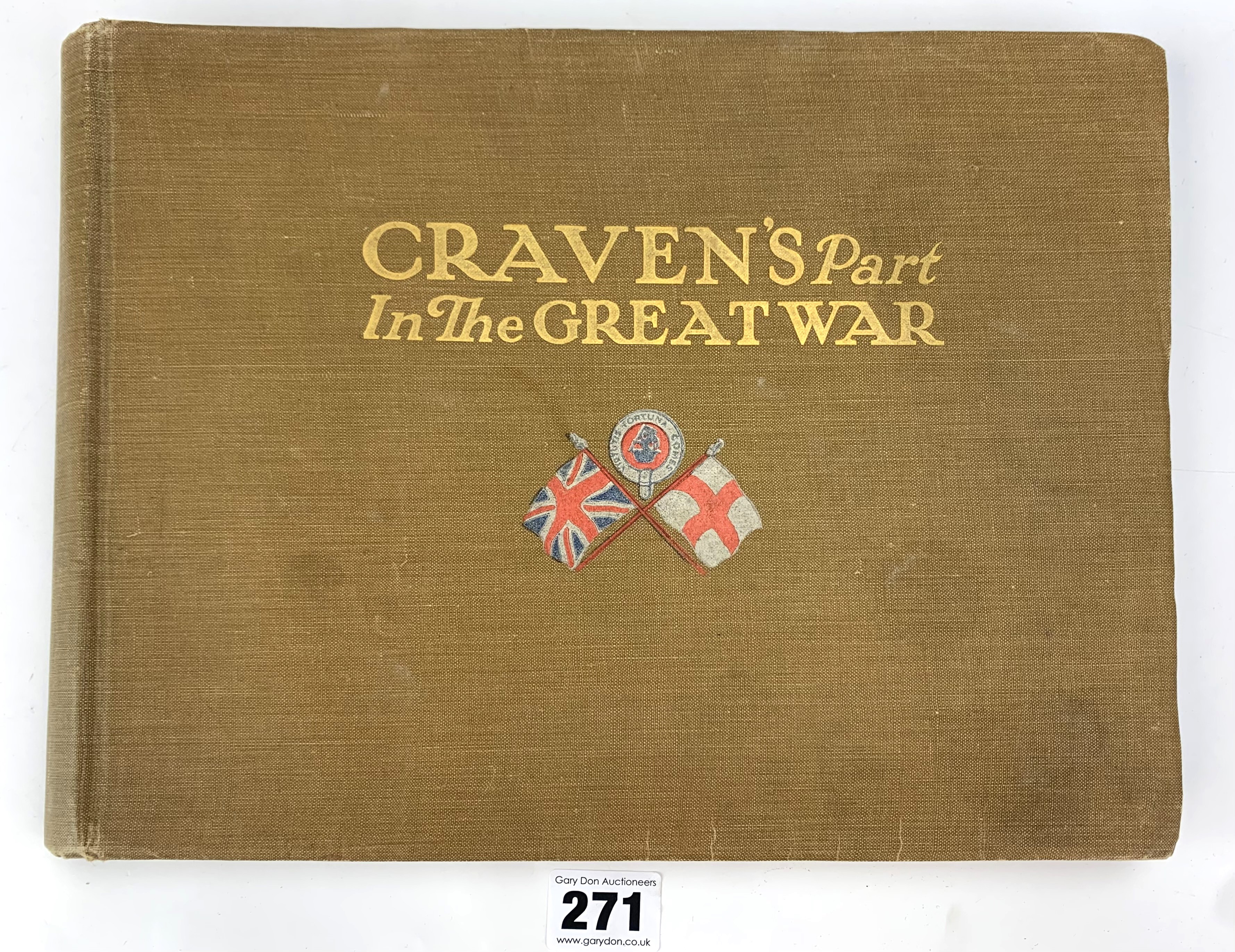 Craven's Part in the Great War book