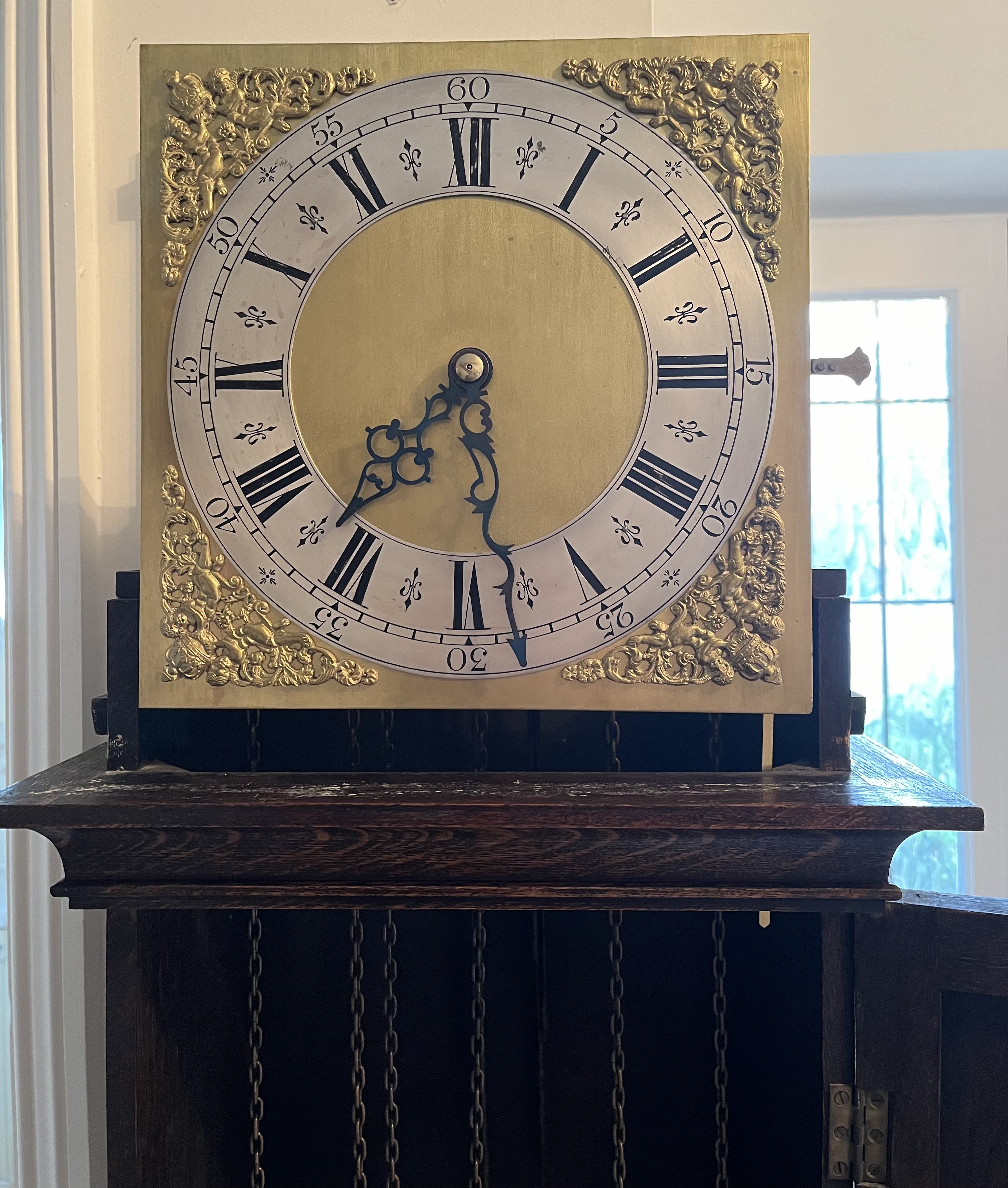 Grandfather clock - Image 9 of 10