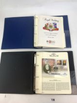 2 First Day Cover Coin Albums