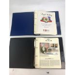 2 First Day Cover Coin Albums