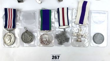 Assorted reproduction medals and bars