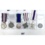 Assorted reproduction medals and bars