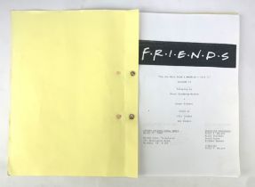 2 of 2 identical Scripts. Friends' Ep.24 original cast script With provenance