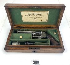 Belgian antique pinfire revolver