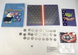 USA State Quarters collection