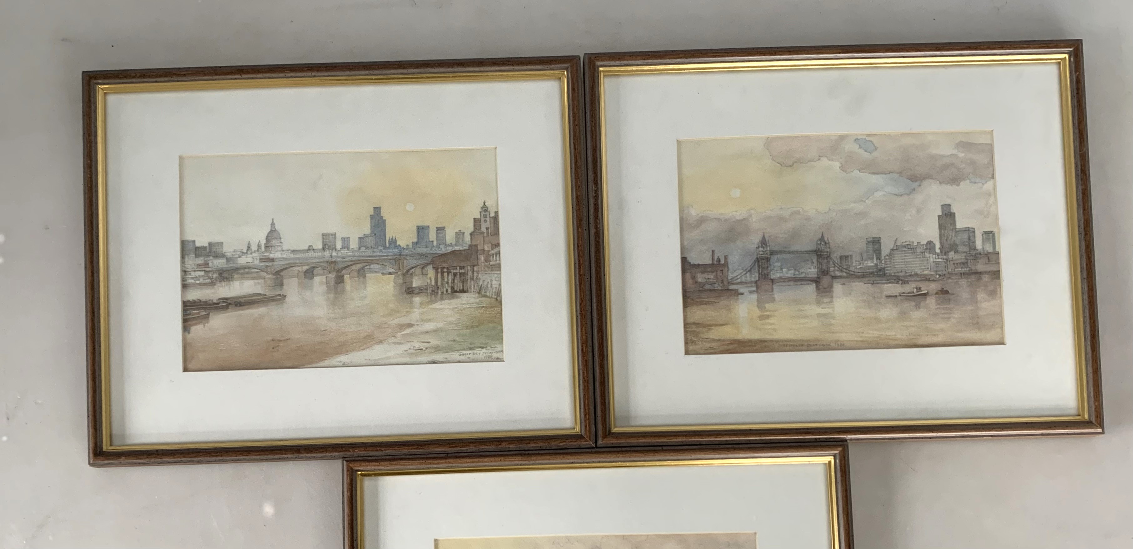 3 watercolours by Geoffrey Jenkinson - Image 3 of 7