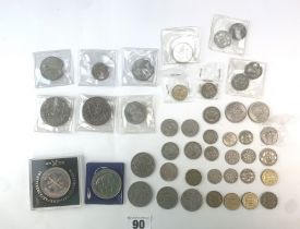 Assorted UK coins