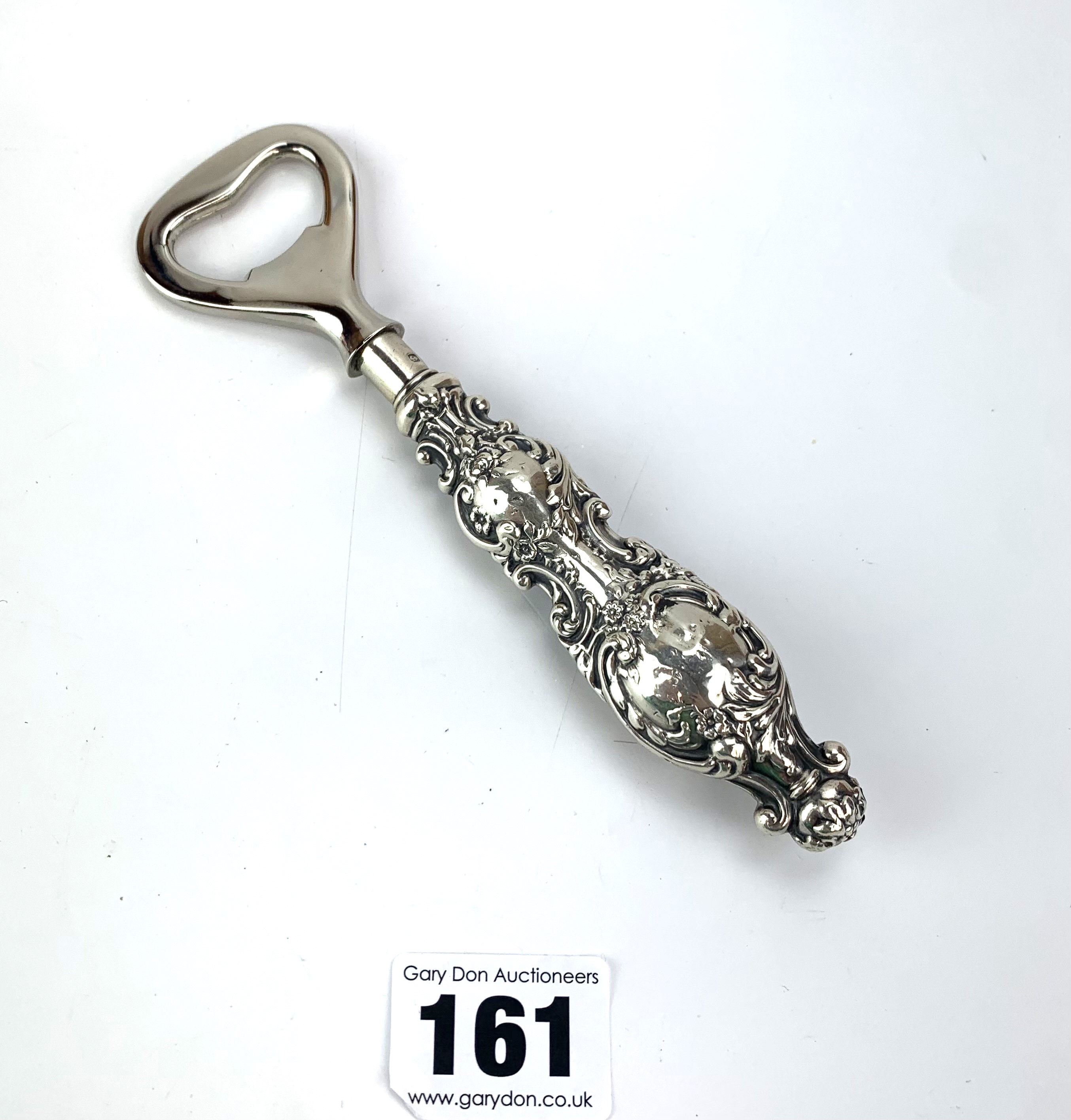 Silver handled bottle opener - Image 4 of 4