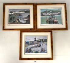 3 prints by Alfred Daniels