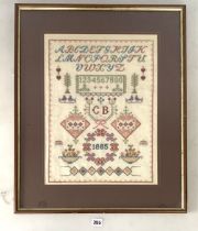 Sampler 1885