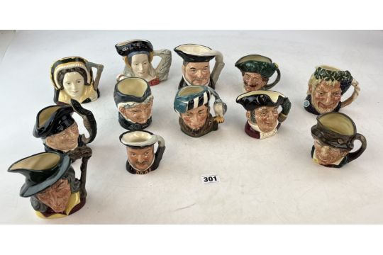 12 Royal Doulton toby & character jugs - Image 1 of 2