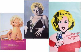 Marilyn Monroe, 'Augenblicke' - German exhibition advertisement poster, 2000, 'The Last Sitting',