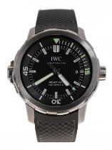 IWC (International Watch Company) Aquatimer automatic stainless steel gentleman's  wristwatch,